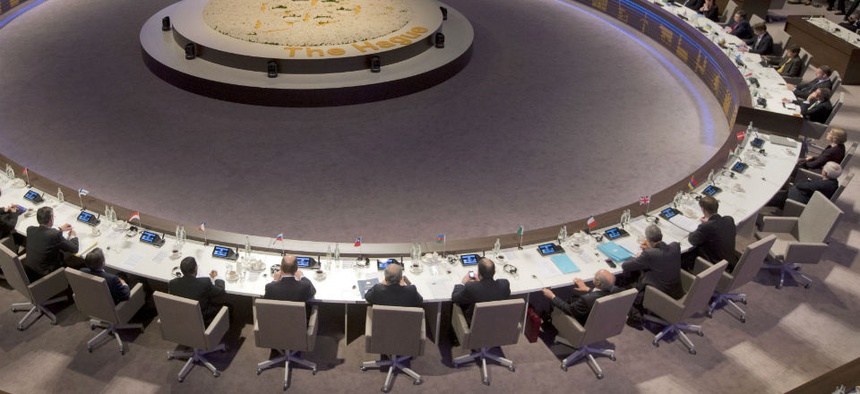 The Nuclear Security Summit in The Hague, Netherlands