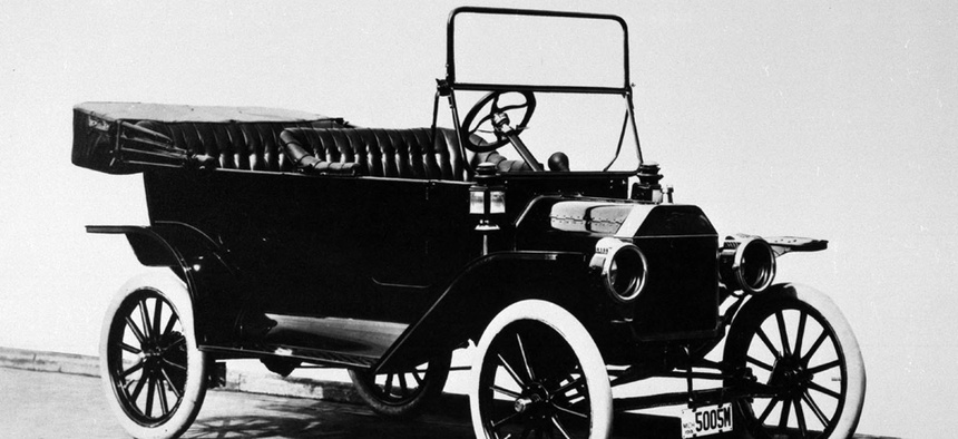 The Model T. was state-of-the-art in 1914.