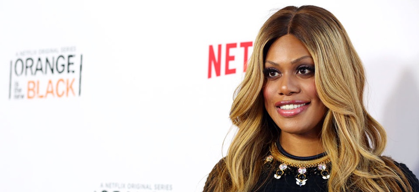 "Orange is the New Black" actress Laverne Cox