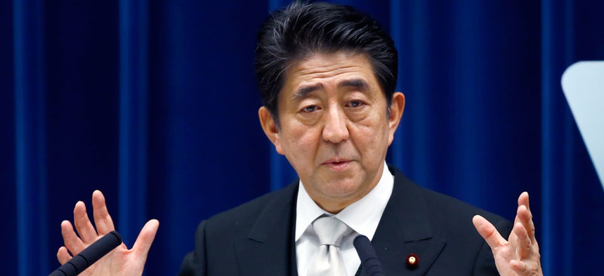 Japan's Prime Minister Shinzo Abe