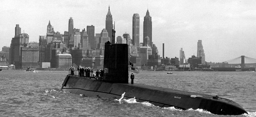 The USS Nautilus, pictured, was the world’s first nuclear-powered submarine.