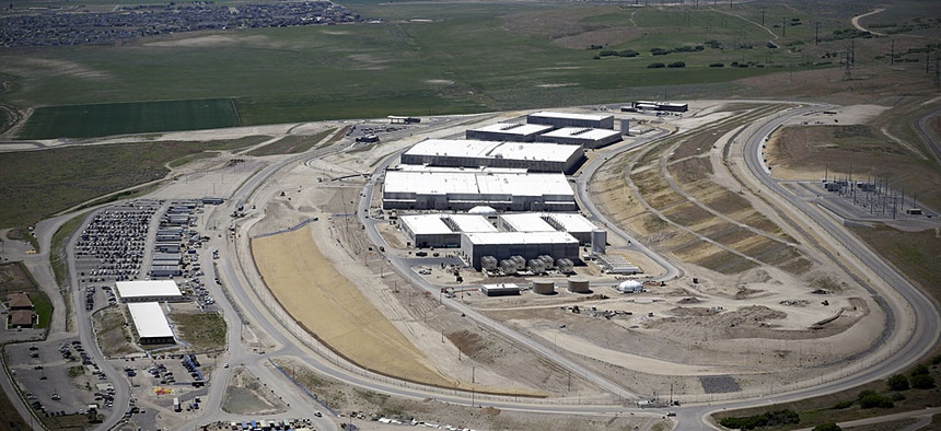 An aerial view of the NSA's Utah Data Center in Bluffdale, Utah. 