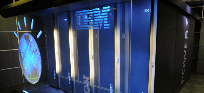 IBM's “Watson” computer in Yorktown Heights, N.Y.