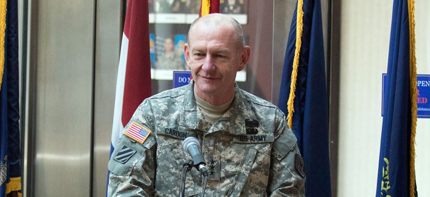 Lt. Gen. Edward Cardon, commanding general of the Army Cyber Command.