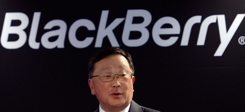 Blackberry's Executive Chairman and CEO John Chen