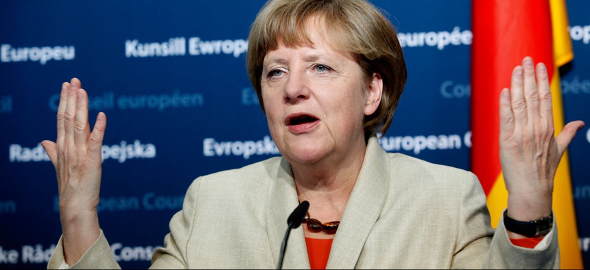 German Chancellor Angela Merkel