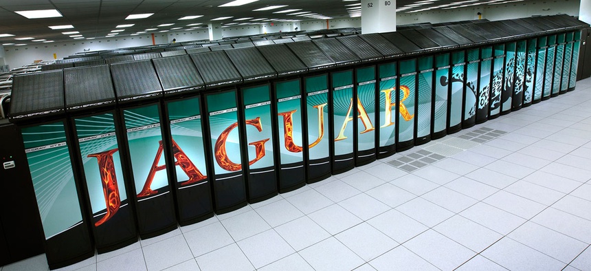 The Cray XT Jaguar features more than 224,000 processing cores, each with 2 gigabytes of local memory.