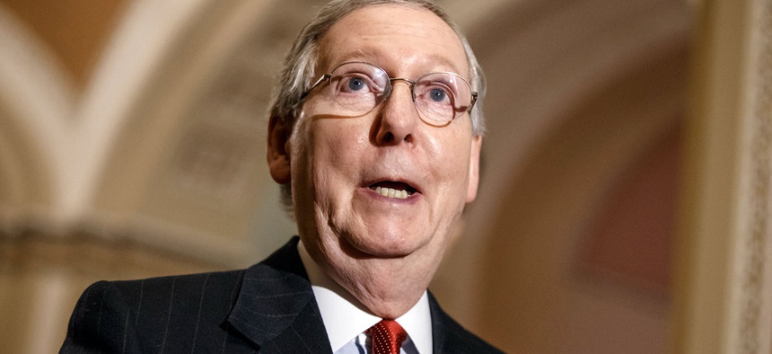 Senate Majority Leader Mitch McConnell of Ky.