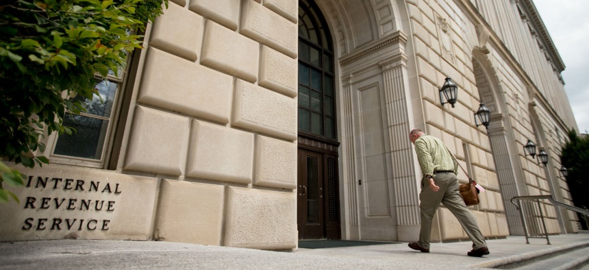 The Internal Revenue Service Building, Wednesday, Aug. 19, 2015, in Washington.