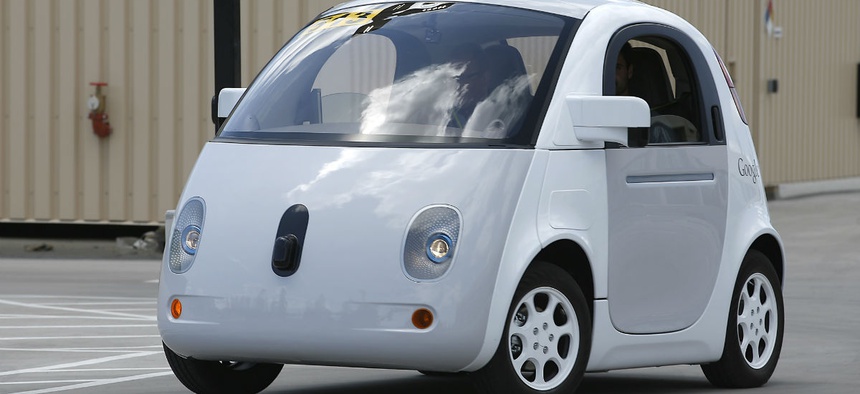 Google's new self-driving prototype car