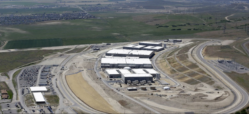 The National Security Agency's Utah Data Center in Bluffdale, Utah.