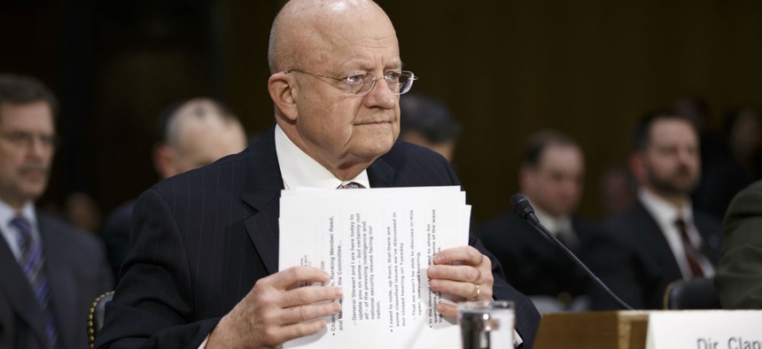 The legislation calls on Director of National Intelligence James Clapper to brief congressional intelligence committees on options for responding to cyberattacks.
