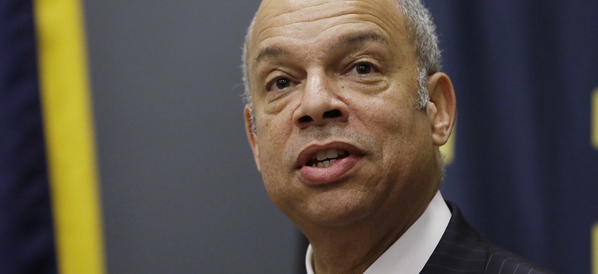 Secretary of Homeland Security Jeh Johnson