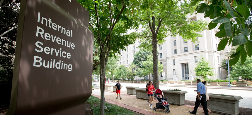 The Internal Revenue Service Building, Wednesday, Aug. 19, 2015, in Washington.