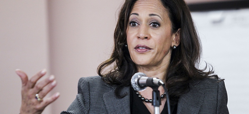 California Attorney General Kamala Harris