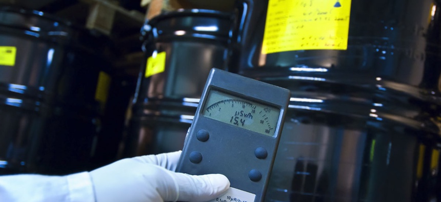 A traditional Geiger Counter