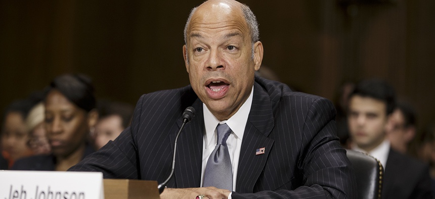 Secretary of Homeland Security Jeh Johnson