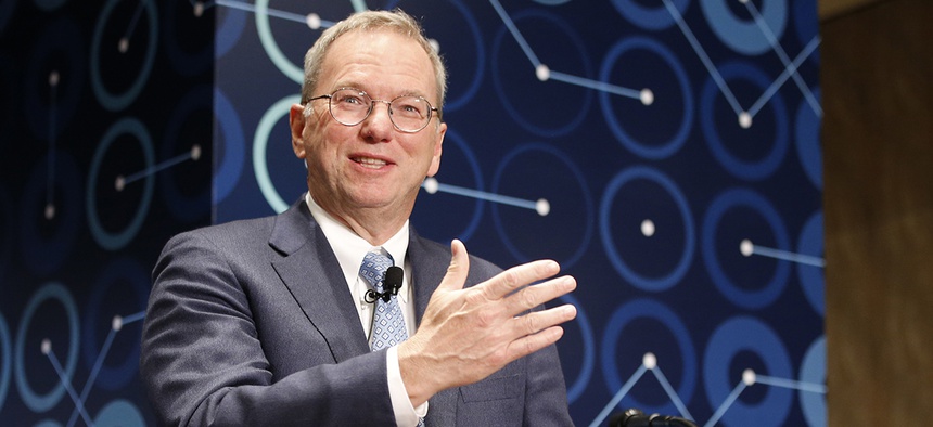 Eric Schmidt, executive chairman of Alphabet