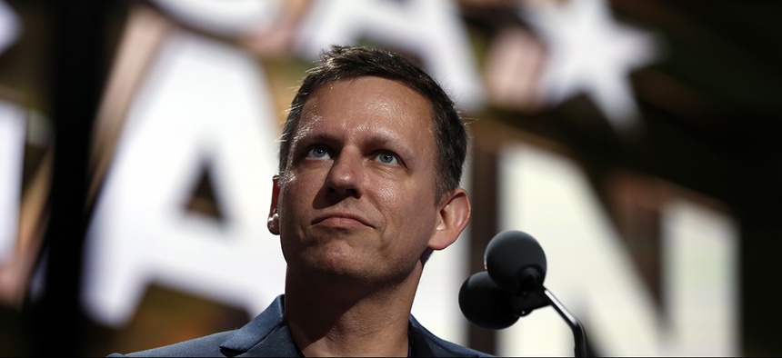 Billionaire tech investor Peter Thiel