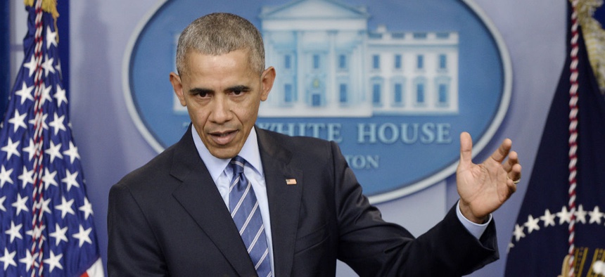 President Barack Obama during a press conference Dec. 16.