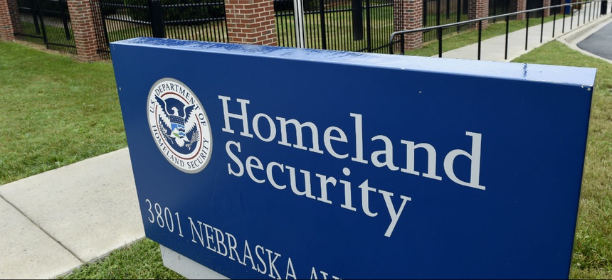 The Homeland Security Department headquarters in northwest Washington.