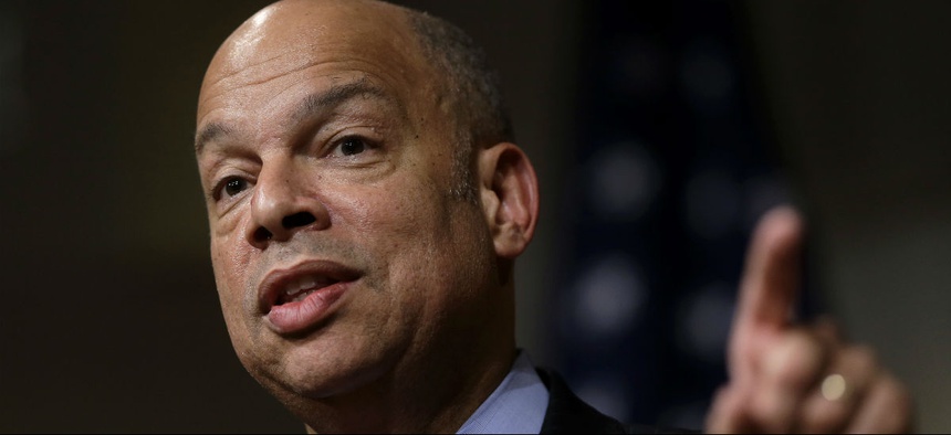 Homeland Security Secretary Jeh Johnson