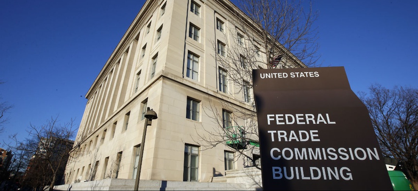 The Federal Trade Commission building in Washington.