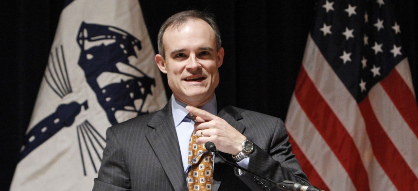White House Cybersecurity Coordinator Michael Daniel at a news conference in Washington in 2013.