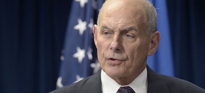 Homeland Security Secretary John Kelly
