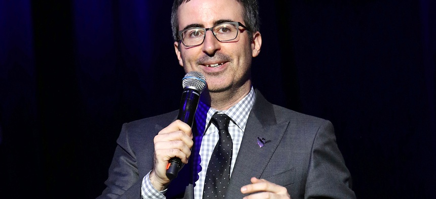 "Last Week Tonight" host John Oliver