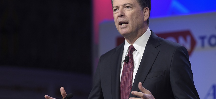 Former FBI Director James Comey