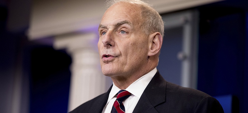 Homeland Security Secretary John Kelly