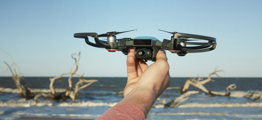 The DJI Spark drone