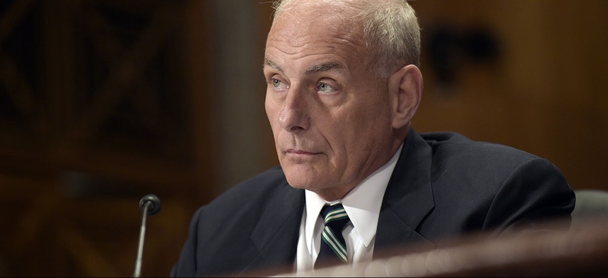 Homeland Security Secretary John Kelly testifies on Capitol Hill in Washington, June 6, 2017