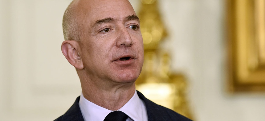 Jeff Bezos, the founder and CEO of Amazon.com