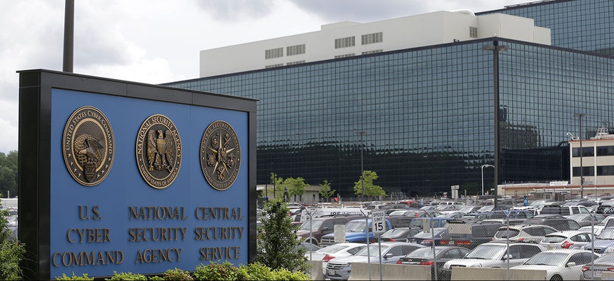 The National Security Agency campus in Fort Meade, Md.