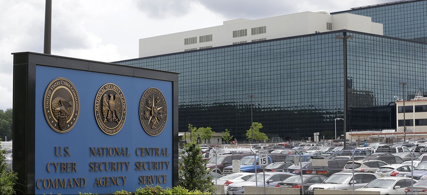 The National Security Agency campus in Fort Meade, Md.