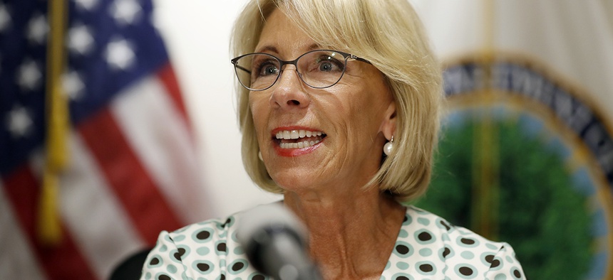 Education Secretary Betsy DeVos