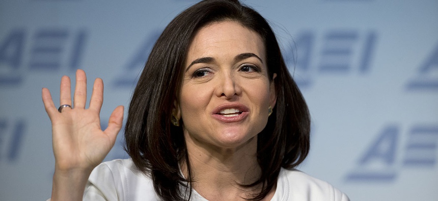 Facebook Chief Operating Officer Sheryl Sandberg