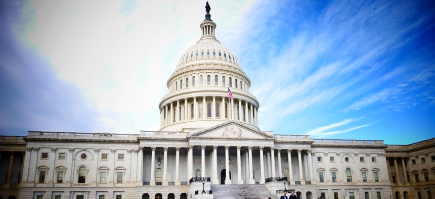 The Capitol Hill Building in Washington, D.C.
