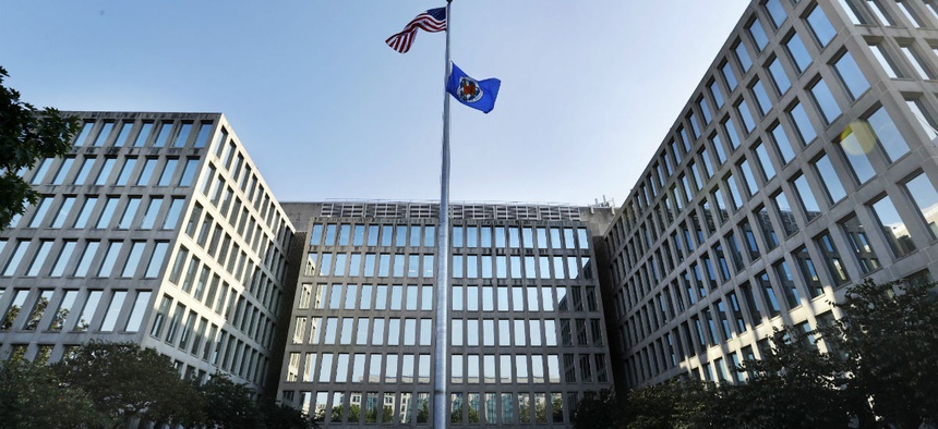 The U.S. Office of Personnel Management is photographed Tuesday, Sept. 6, 2016, in Washington.