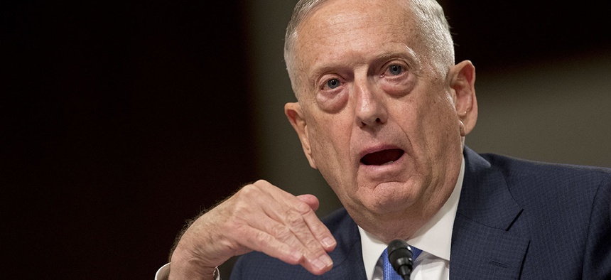 Defense Secretary Jim Mattis