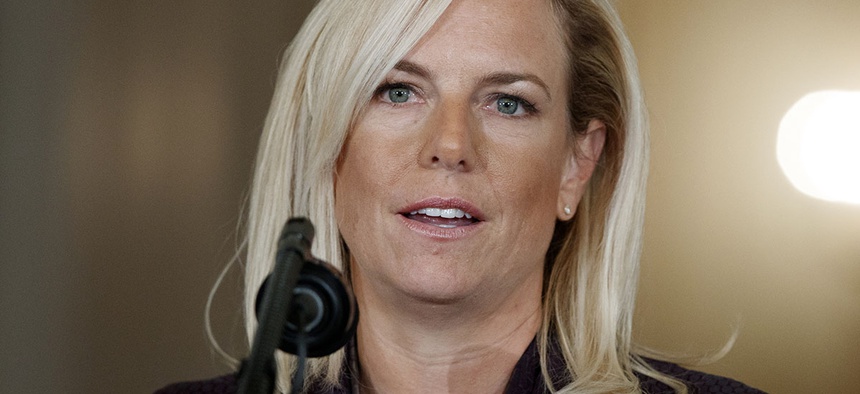 Kirstjen Nielsen, President Donald Trump's nominee to be Secretary of Homeland Security.