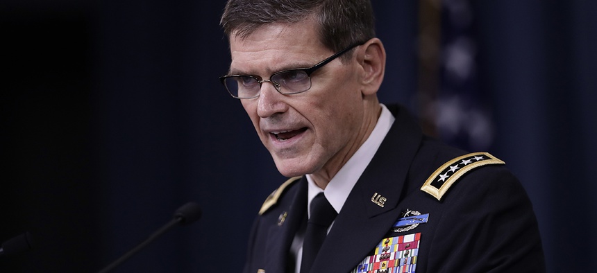 U.S. Central Command Command Commander, U.S. Army Gen. Joseph Votel.