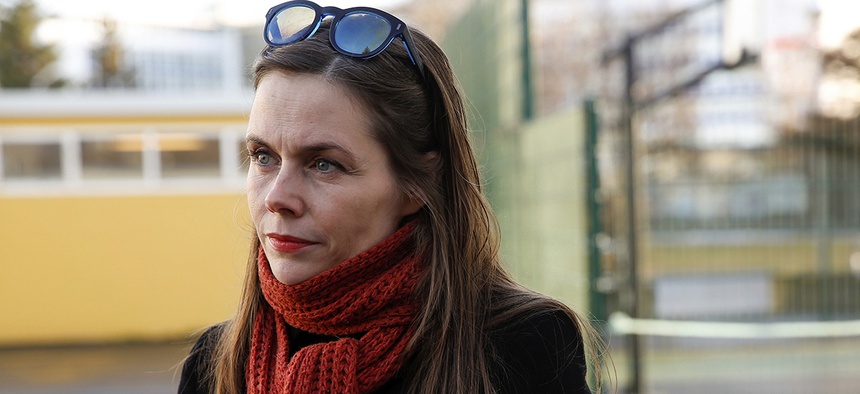 Katrin Jakobsdottir, who was recently elected Prime Minister of Iceland