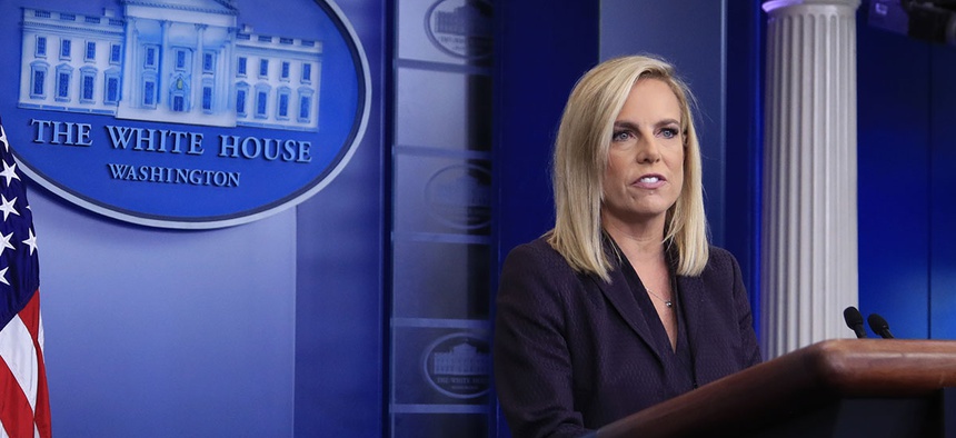 Homeland Security Secretary Kirstjen Nielsen