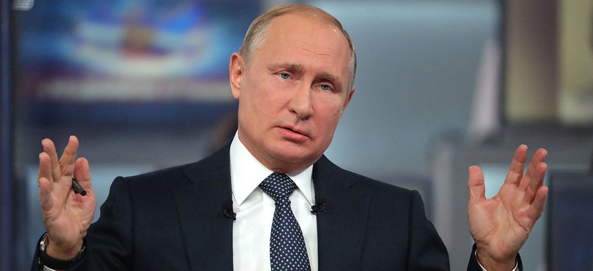 Russian President Vladimir Putin