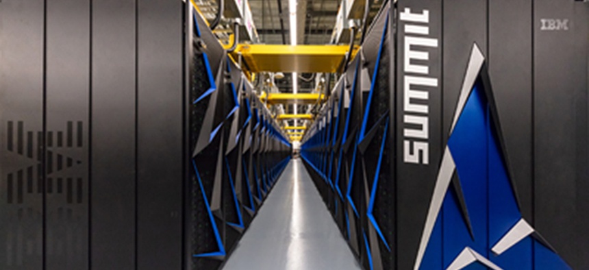 The IBM-built Summit supercomputer
