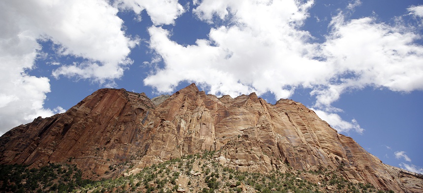 Zion National Park, near Springdale, Utah.
