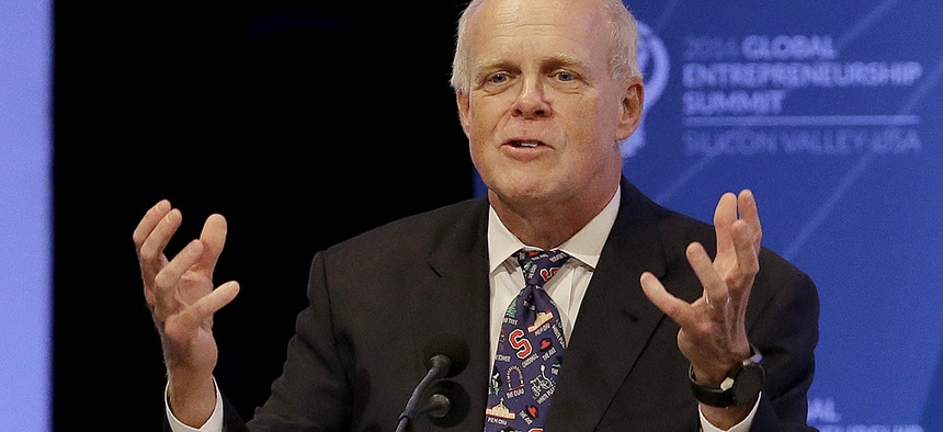 John Hennessy, Chair of Alphabet, Google’s parent company.